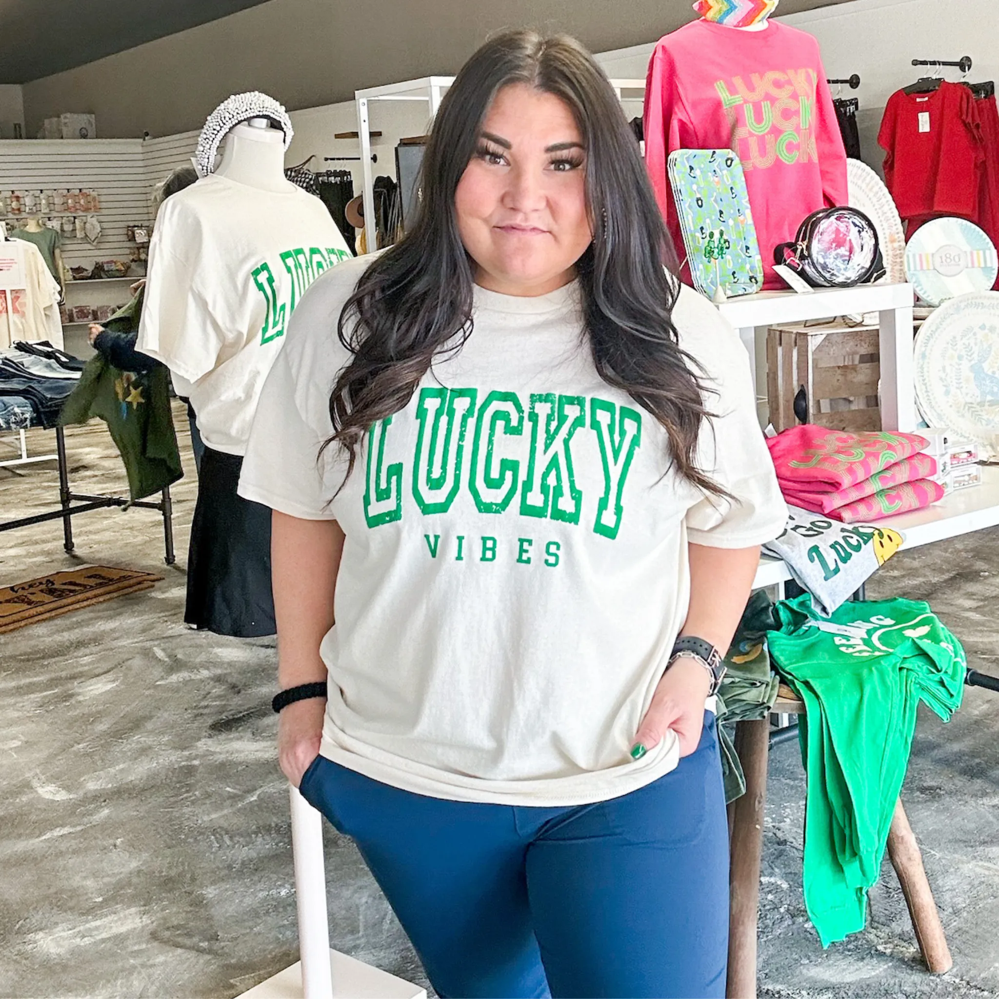 Lucky Vibes Graphic Tee
