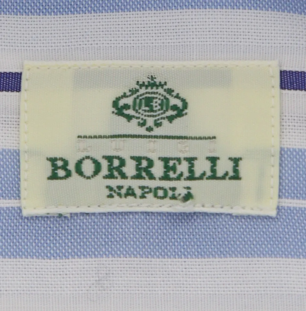 Luigi Borrelli Light Blue Shirt - 15.75 US / 40 EU