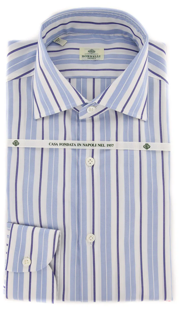 Luigi Borrelli Light Blue Shirt - 15.75 US / 40 EU