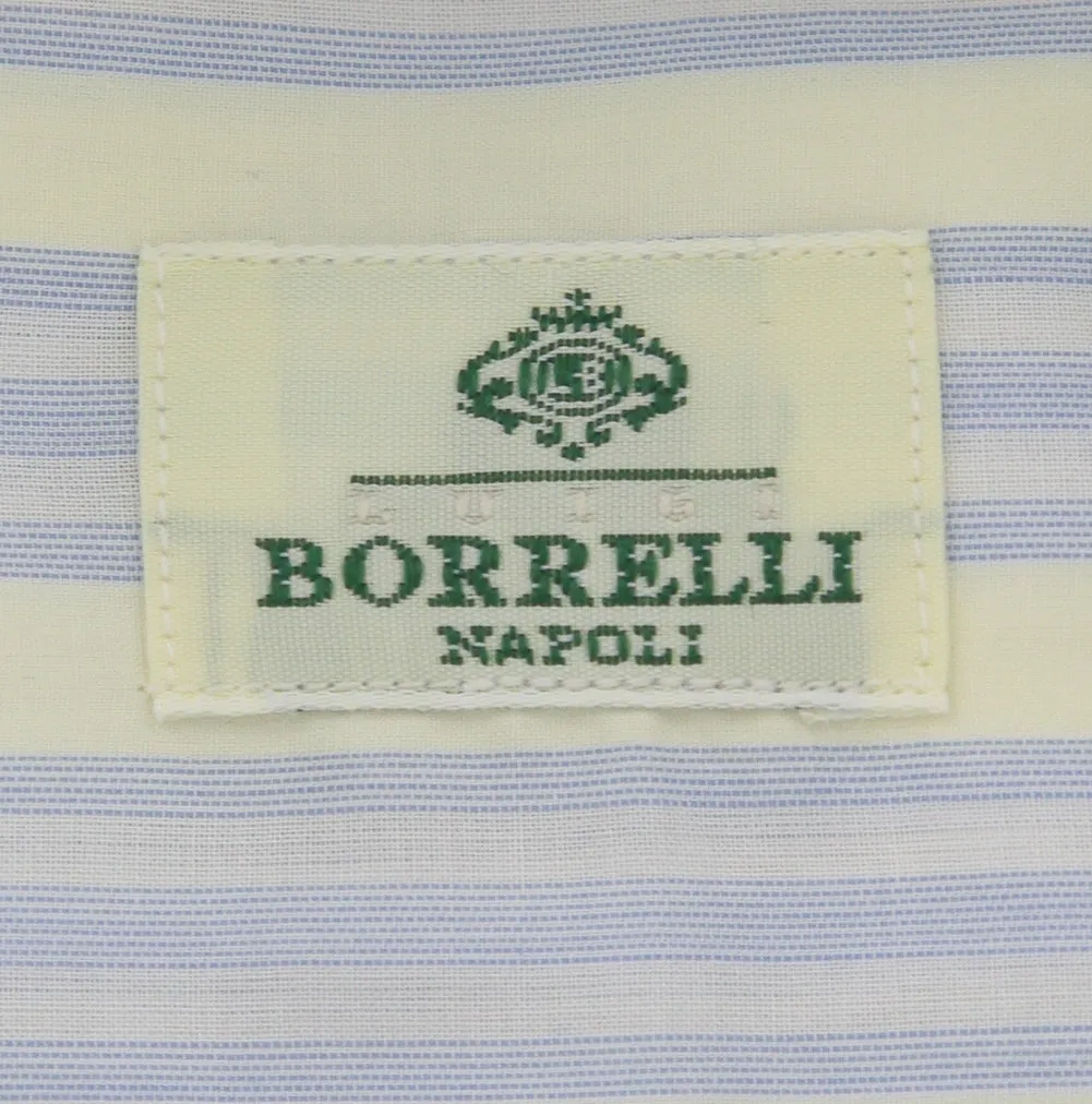 Luigi Borrelli Light Blue Shirt - 17 US / 43 EU