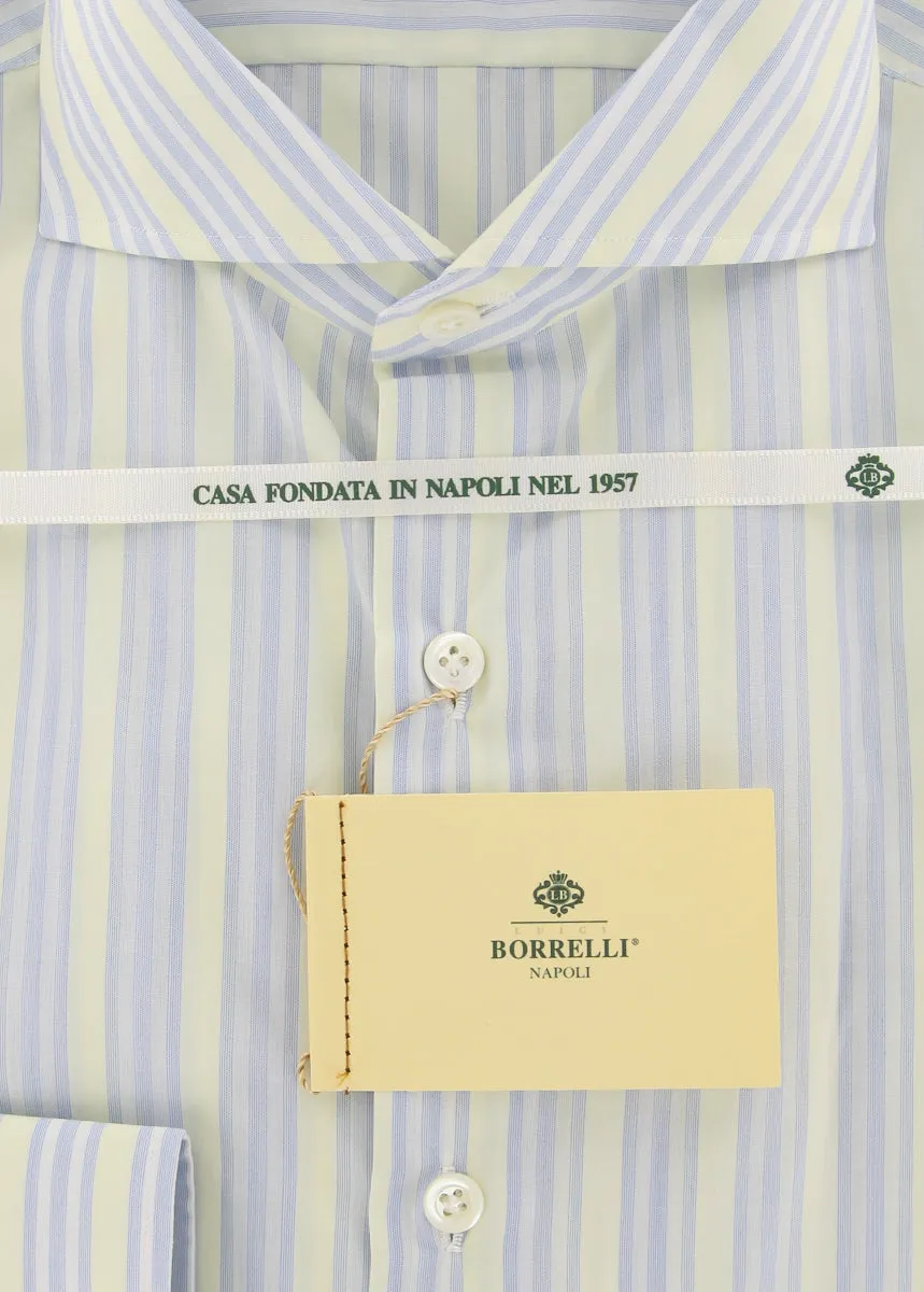 Luigi Borrelli Light Blue Shirt - 17 US / 43 EU
