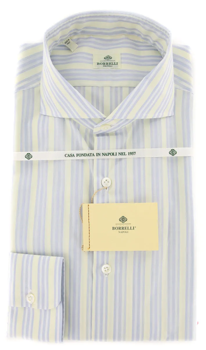 Luigi Borrelli Light Blue Shirt - 17 US / 43 EU