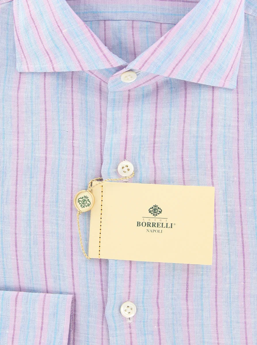 Luigi Borrelli Light Blue Shirt - Extra Slim