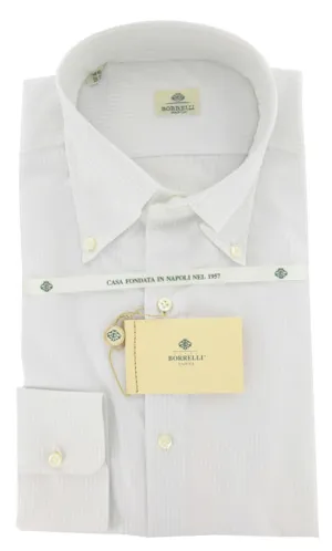 Luigi Borrelli Light Blue Shirt – Size: 15.5 US / 39 EU