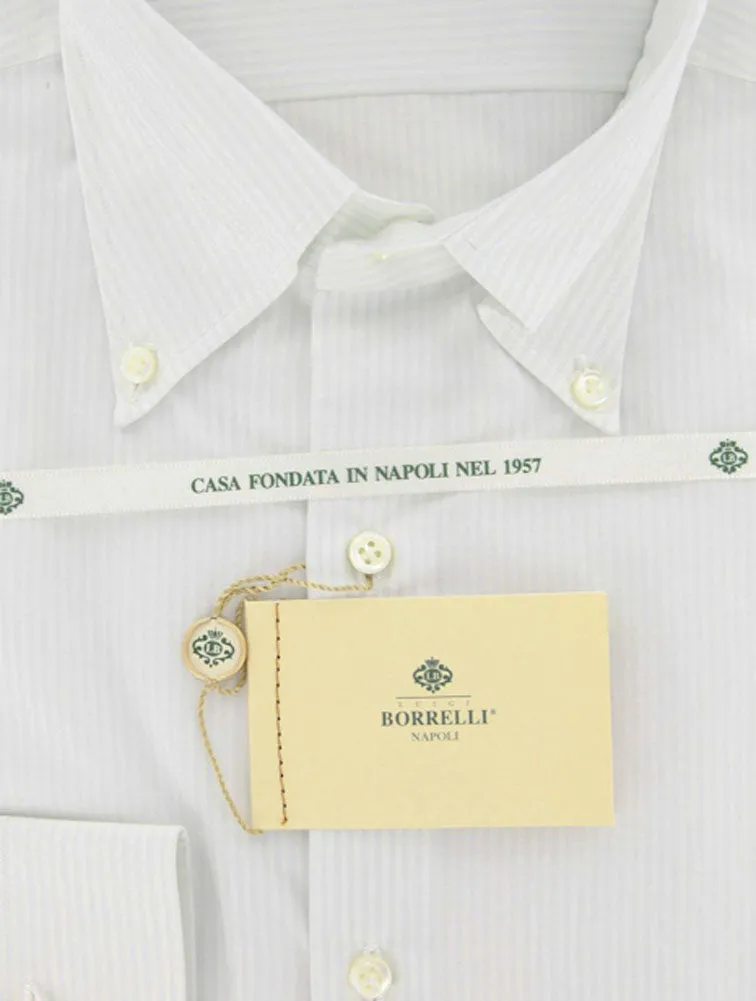 Luigi Borrelli Light Blue Shirt – Size: 15.5 US / 39 EU