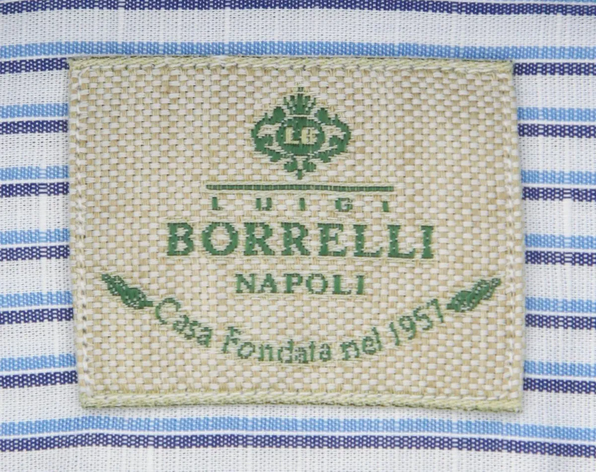 Luigi Borrelli Light Blue Shirt - Slim