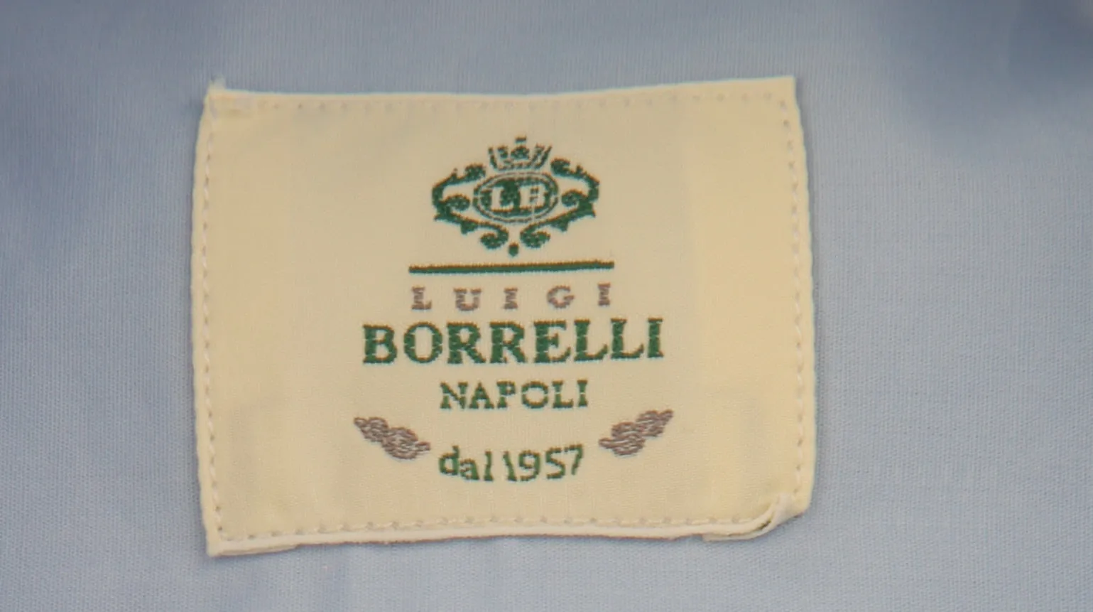 Luigi Borrelli Light Blue Shirt - Slim