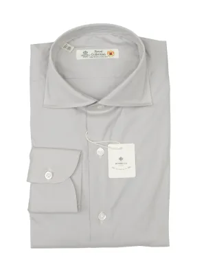 Luigi Borrelli Light Gray Shirt - Slim