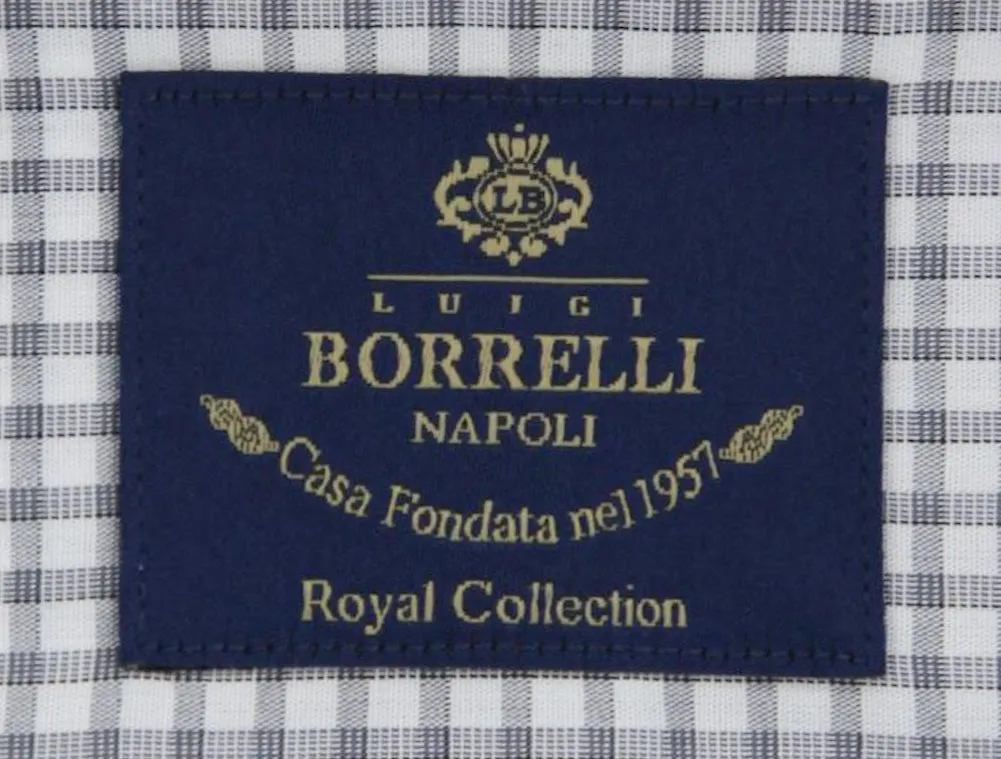 Luigi Borrelli Light Gray Shirt - Slim