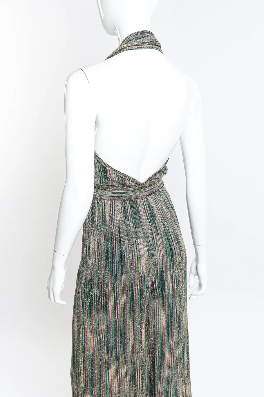 Lurex Halterneck Jumpsuit