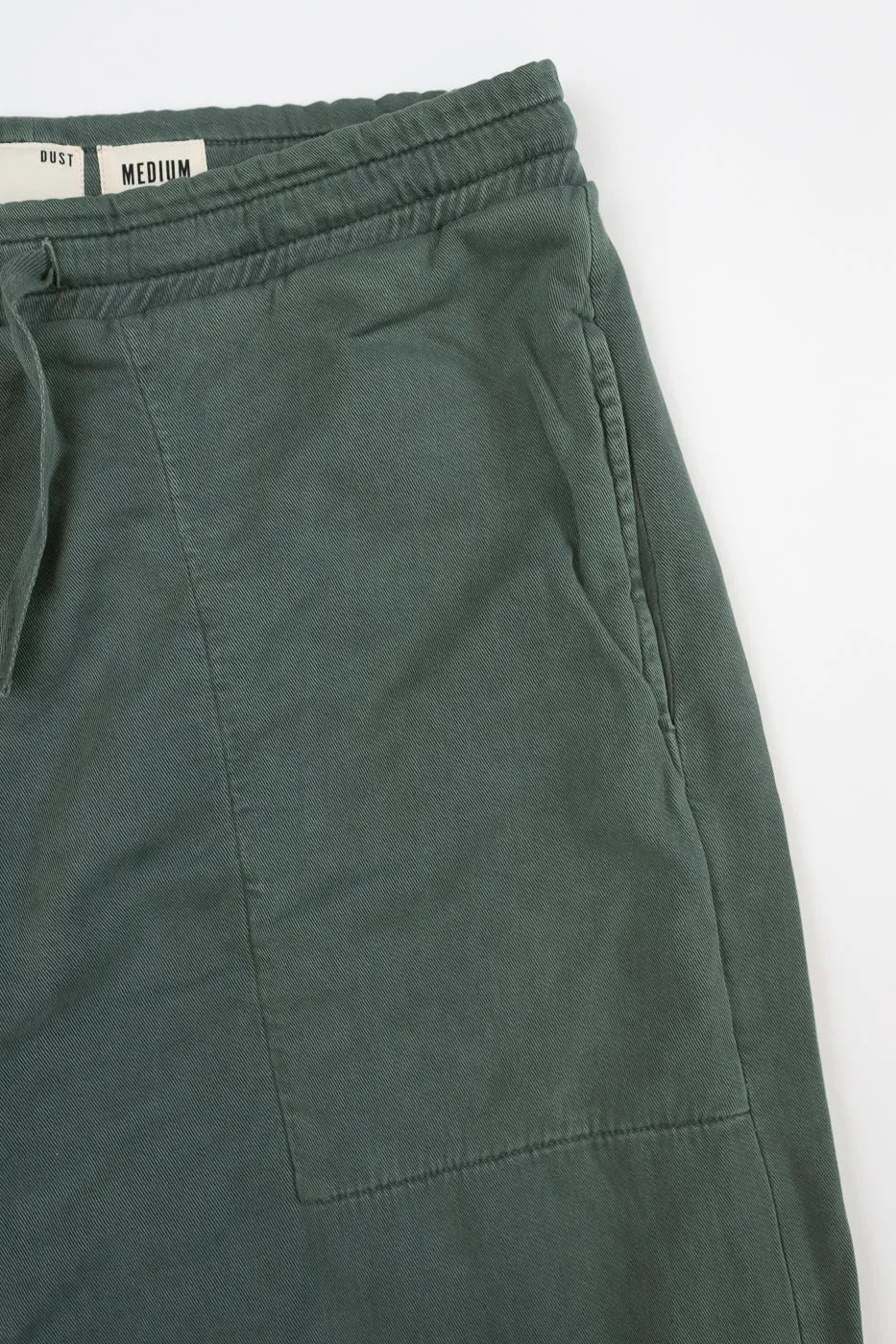 M-J-0003 - Reformer Pants Twill Jersey - Forest Green
