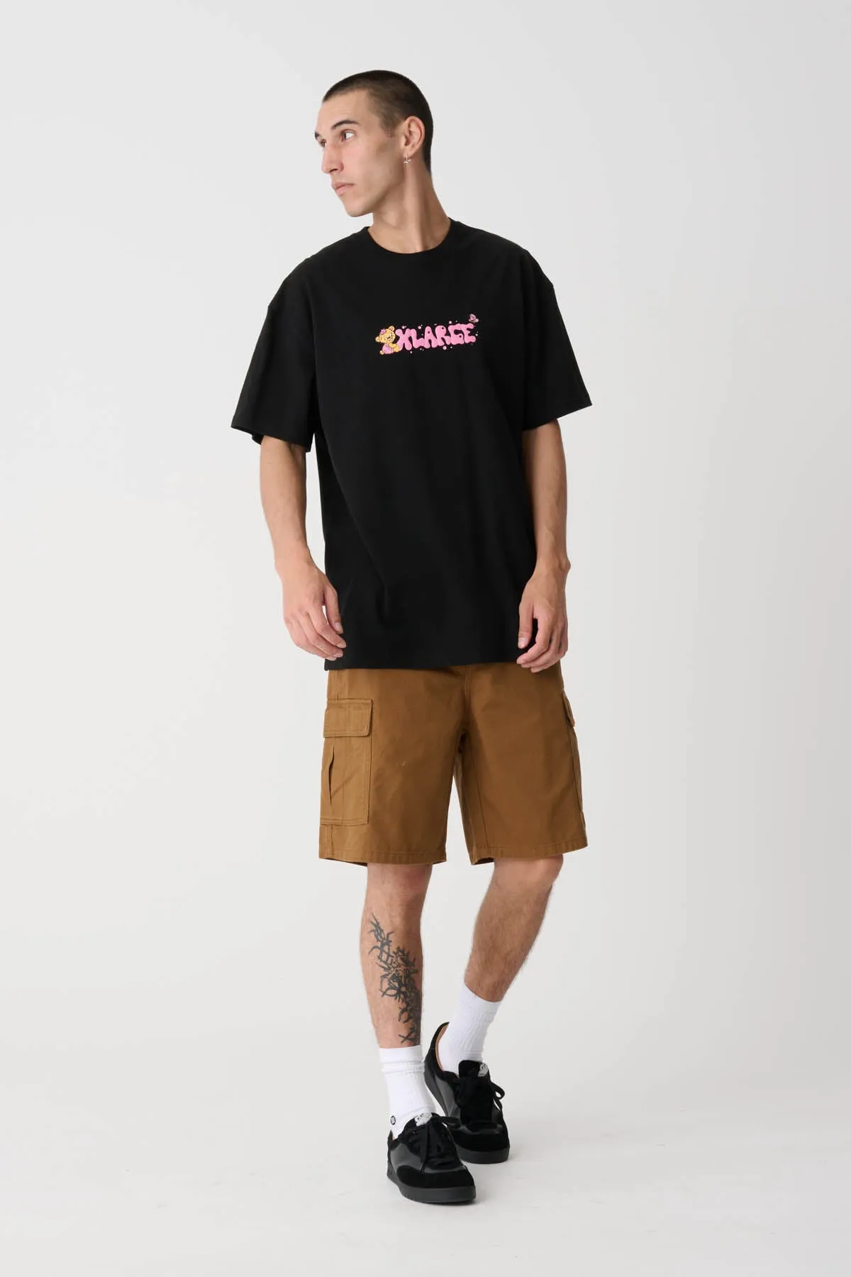 MAD BEAR TEE - BLACK