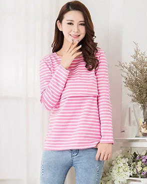 MamaLove Fashion Maternity Clothes Maternity Tops/ t shirt Breastfeeding shirt Nursing Tops pregnancy clothes for pregnant women