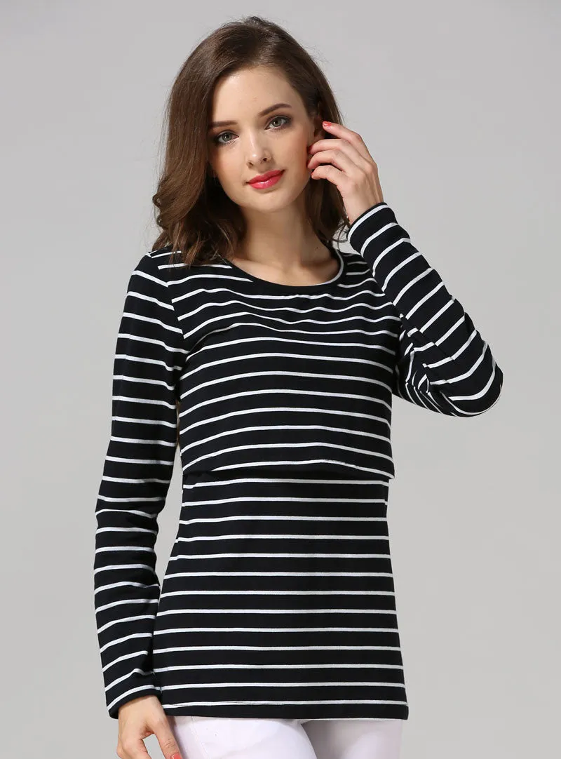 MamaLove Fashion Maternity Clothes Maternity Tops/ t shirt Breastfeeding shirt Nursing Tops pregnancy clothes for pregnant women