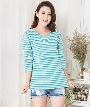 MamaLove Fashion Maternity Clothes Maternity Tops/ t shirt Breastfeeding shirt Nursing Tops pregnancy clothes for pregnant women