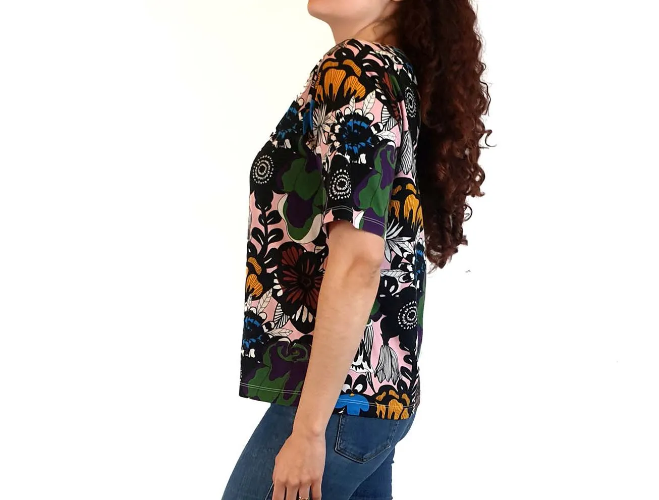 Marimekko x Uniqlo unique print top size S