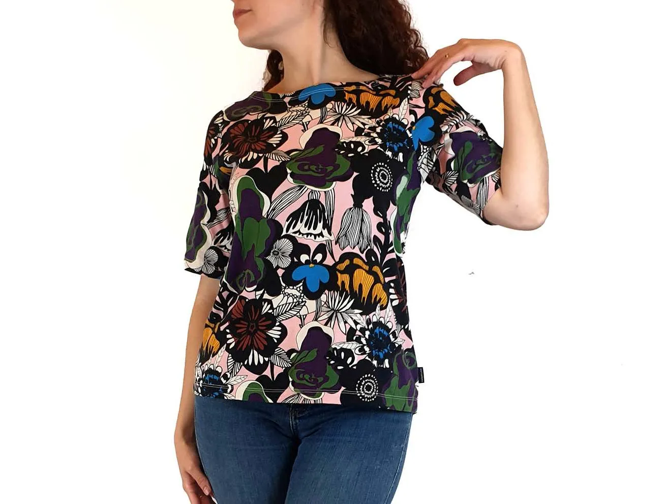 Marimekko x Uniqlo unique print top size S