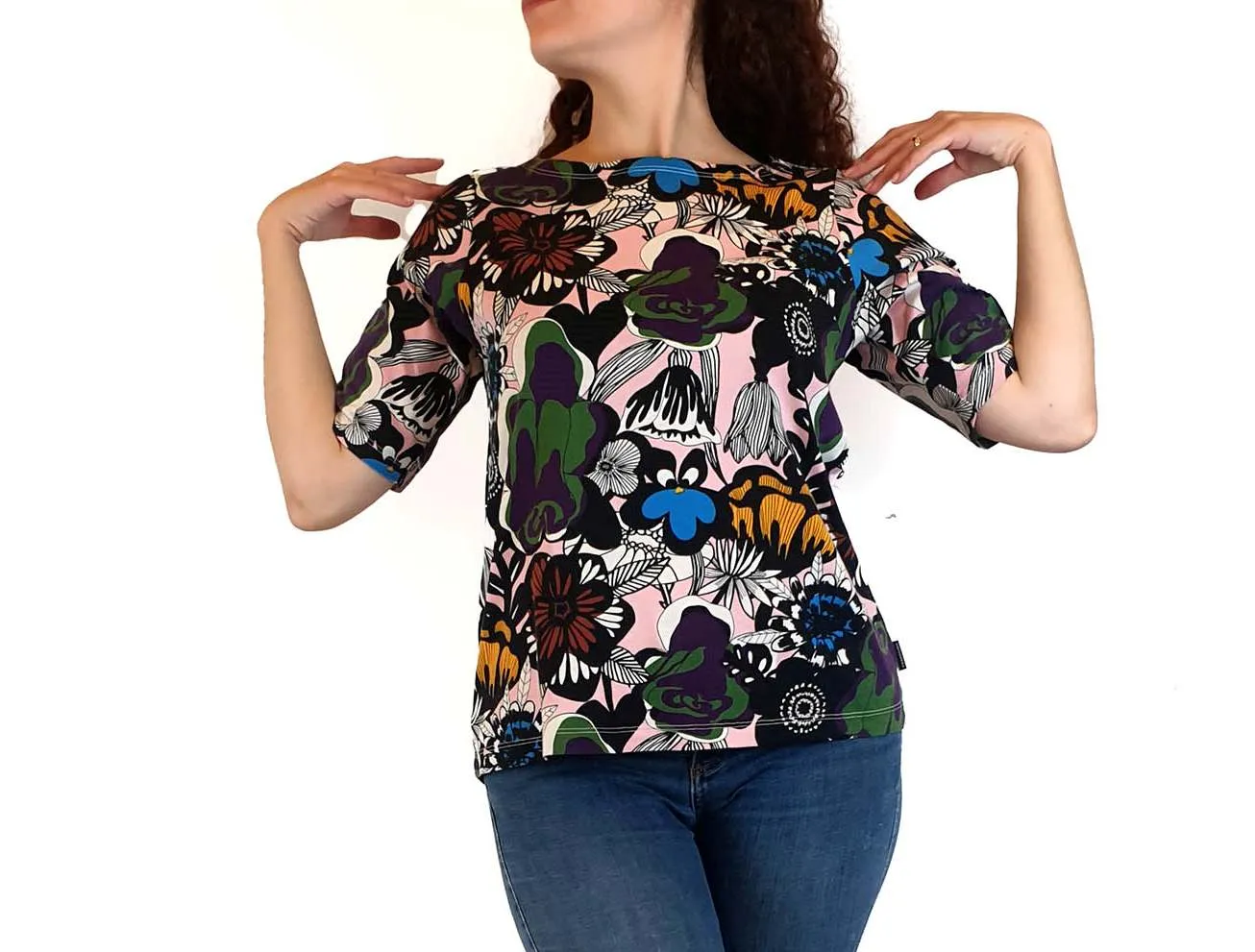 Marimekko x Uniqlo unique print top size S