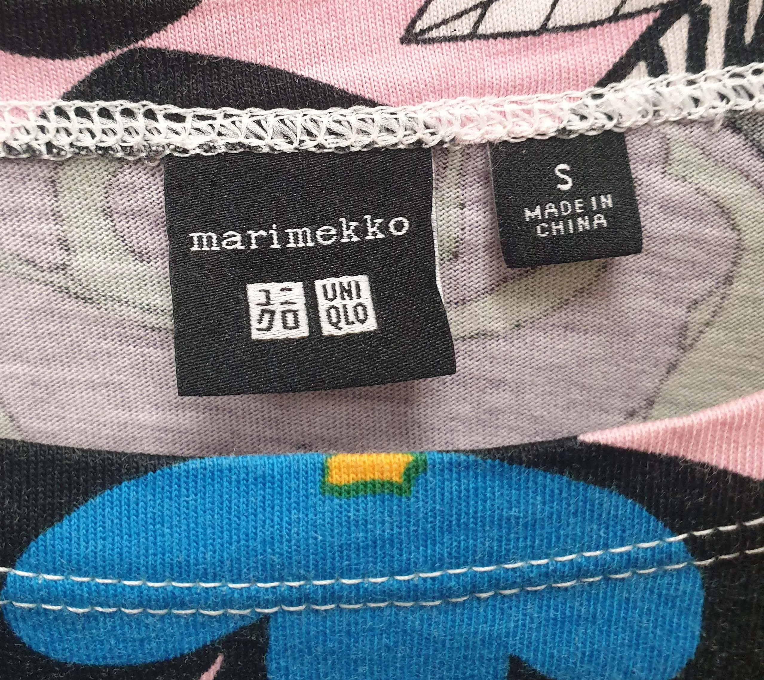 Marimekko x Uniqlo unique print top size S