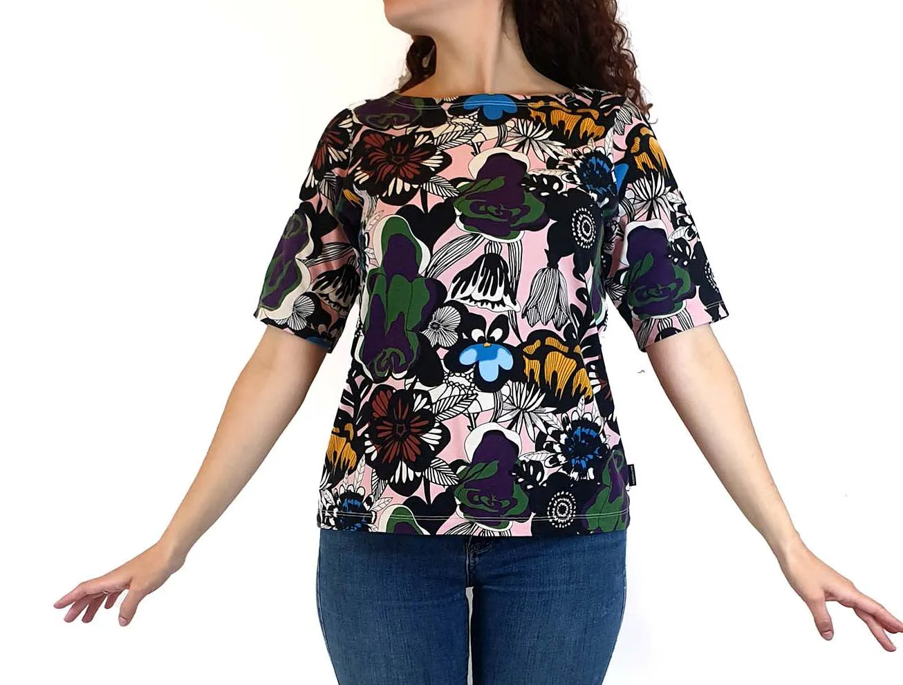 Marimekko x Uniqlo unique print top size S