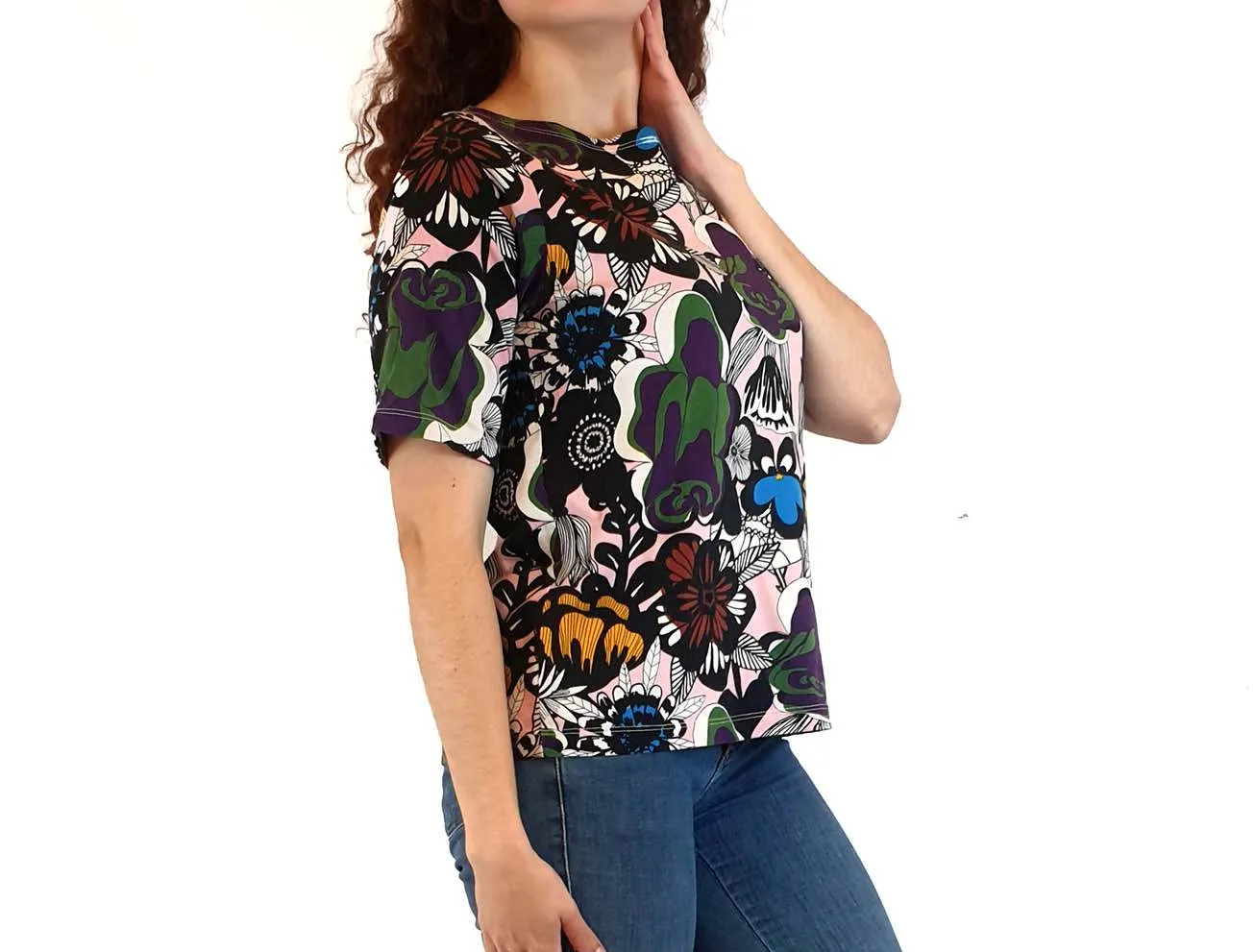 Marimekko x Uniqlo unique print top size S