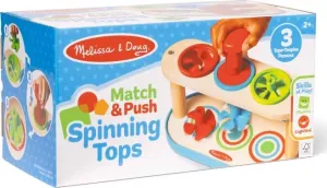 Match & Push Spinning Tops