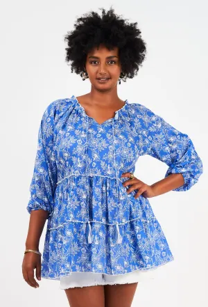 Matilda Long Sleeve Top Serenity (Outlet - Final Sale Product)