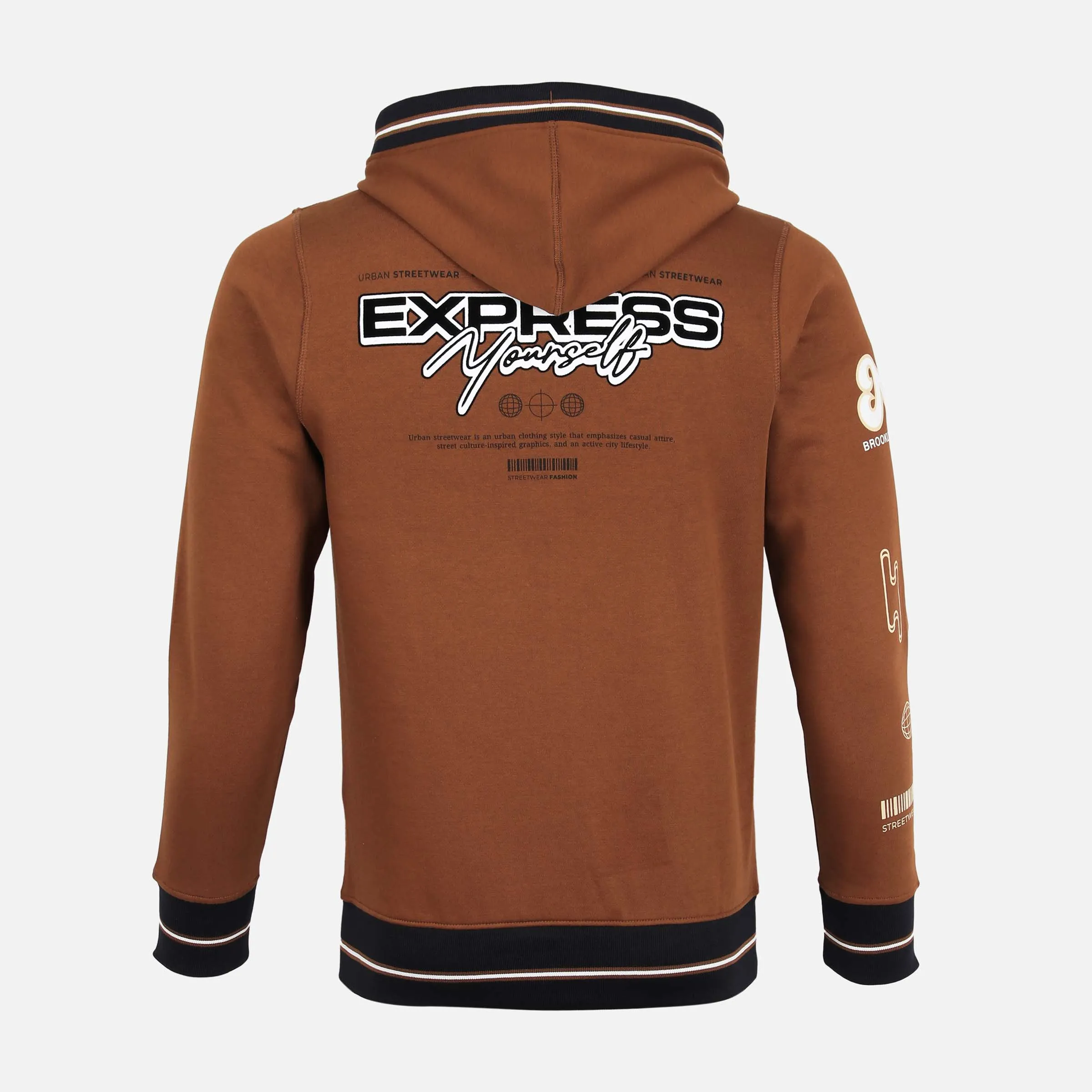 MEN HOODED CARDIGAN