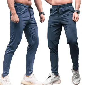 Men's Running Fitness Thin Sweatpants - Casual Outdoor Training Sport Long Pants, Jogging Workout Trousers for Bodybuilding