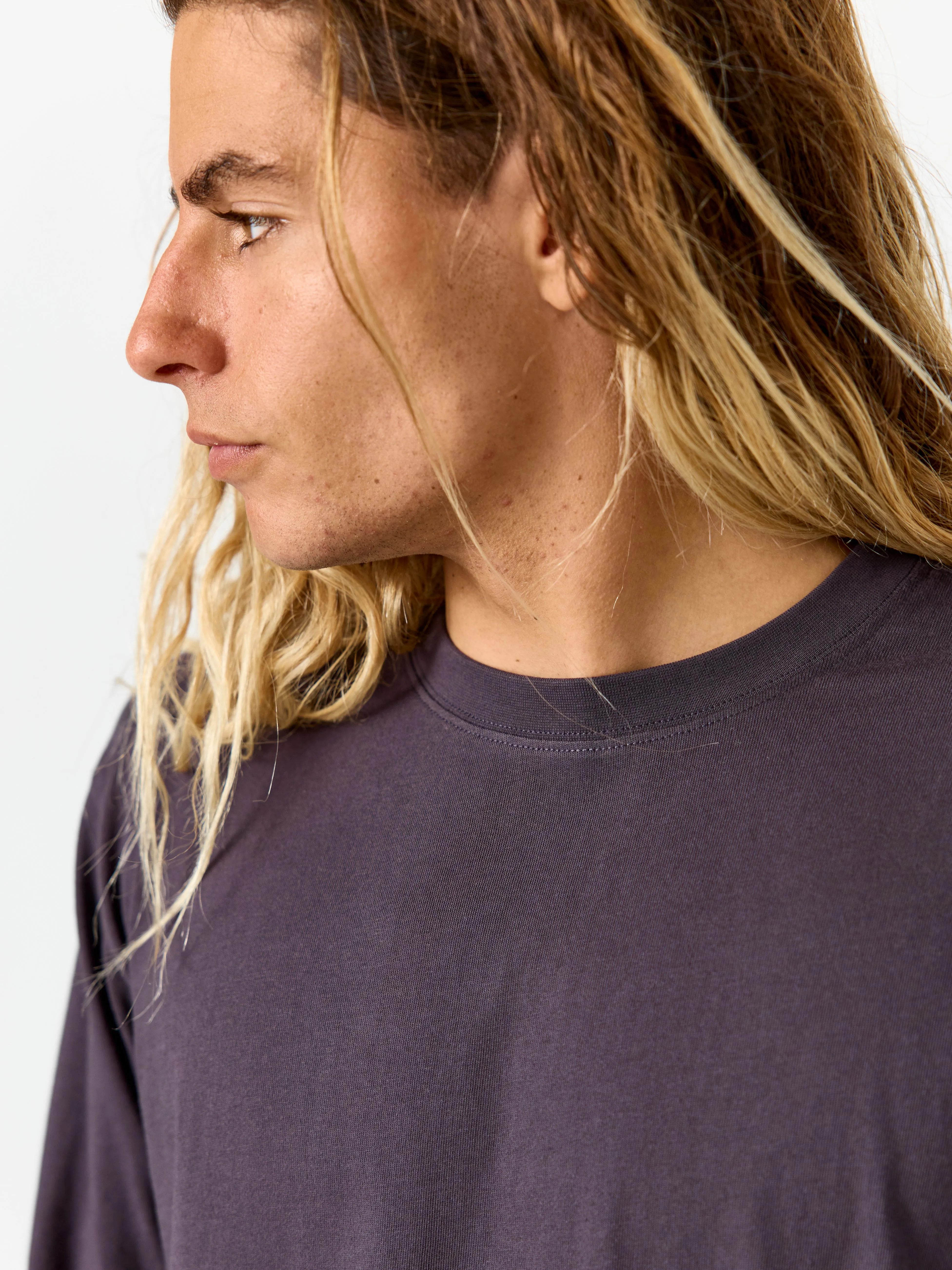 Men's Staple Long Sleeve tee | Black