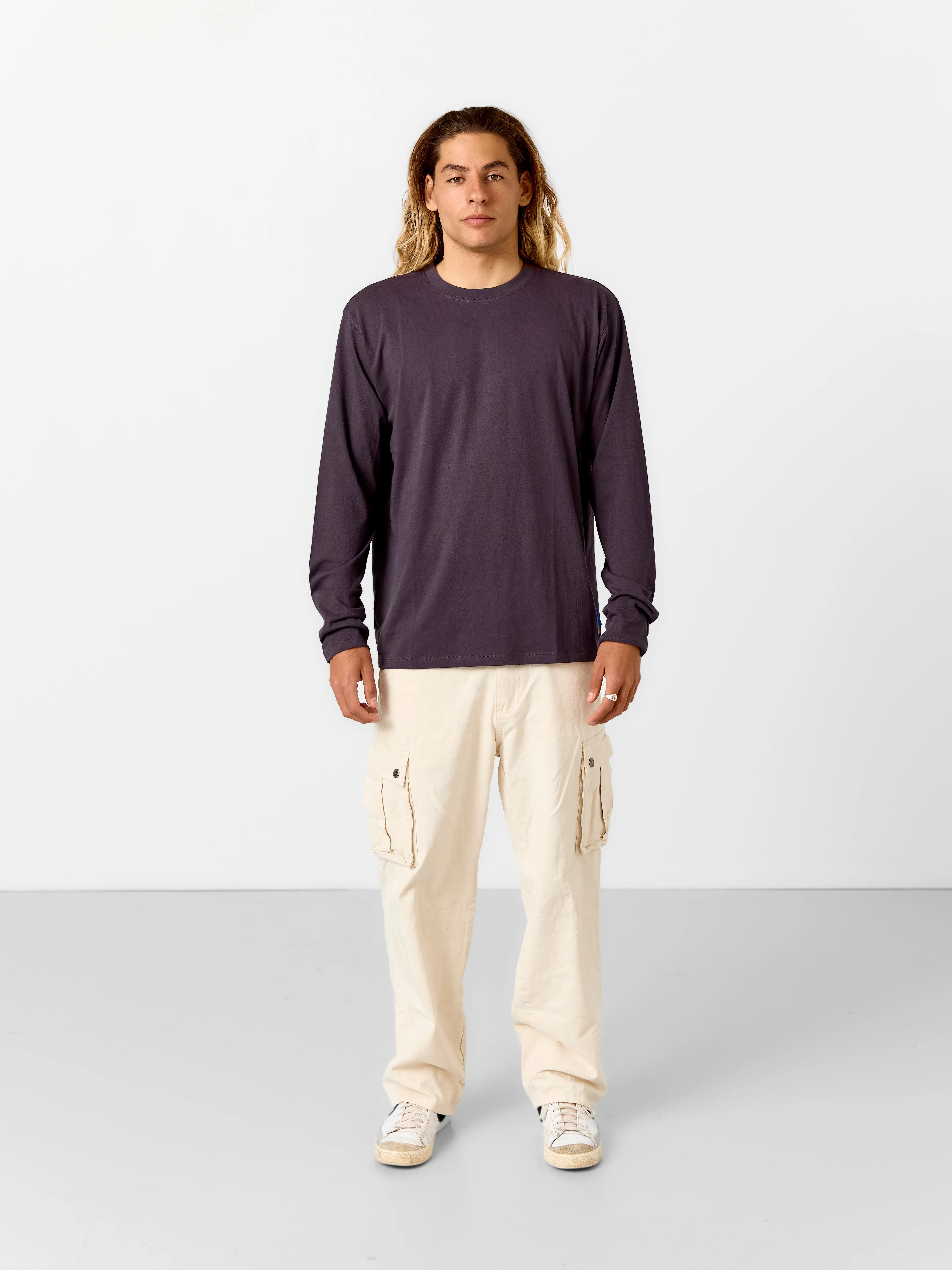 Men's Staple Long Sleeve tee | Black