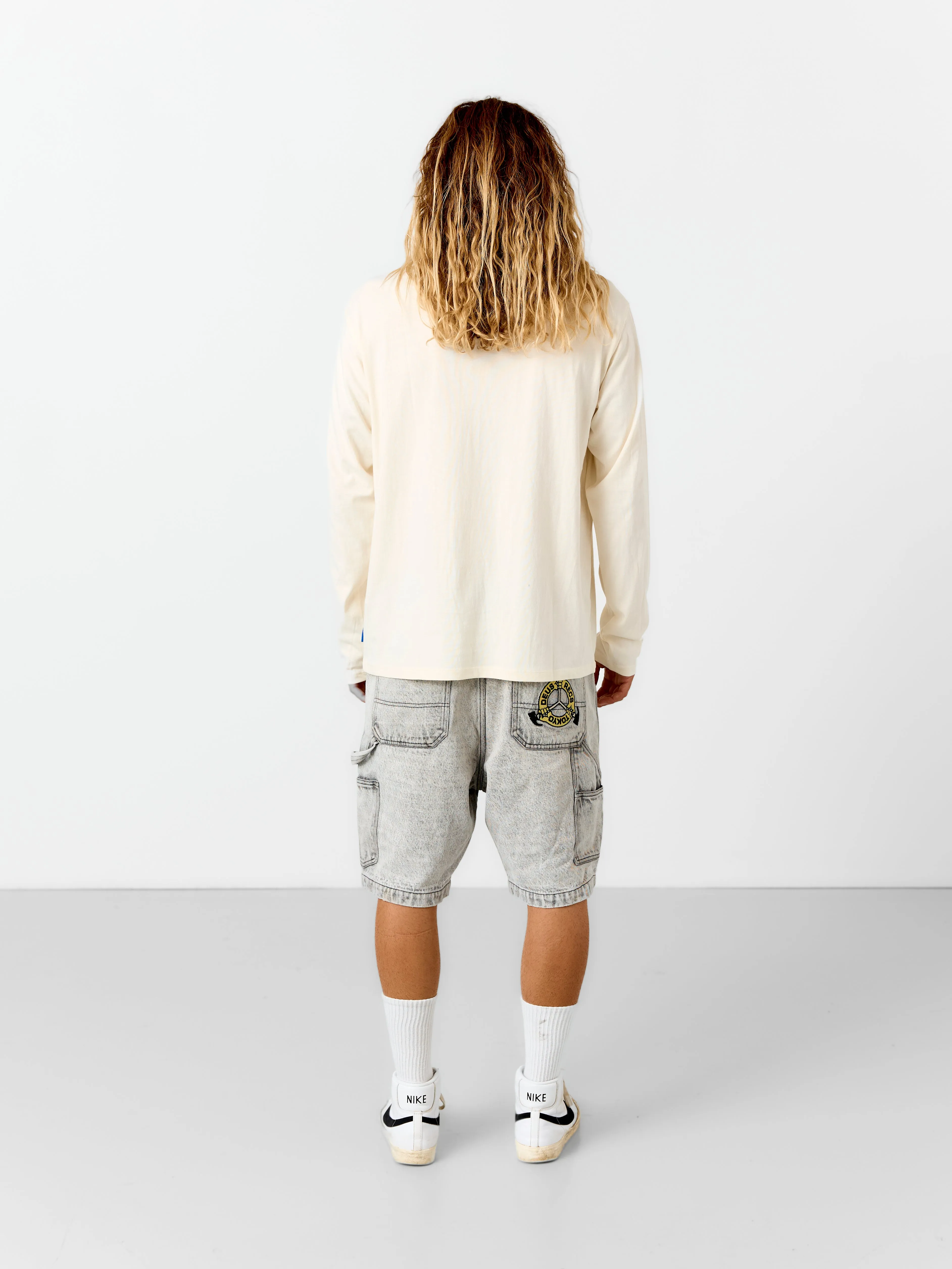 Men's Staple Long Sleeve tee | Sand