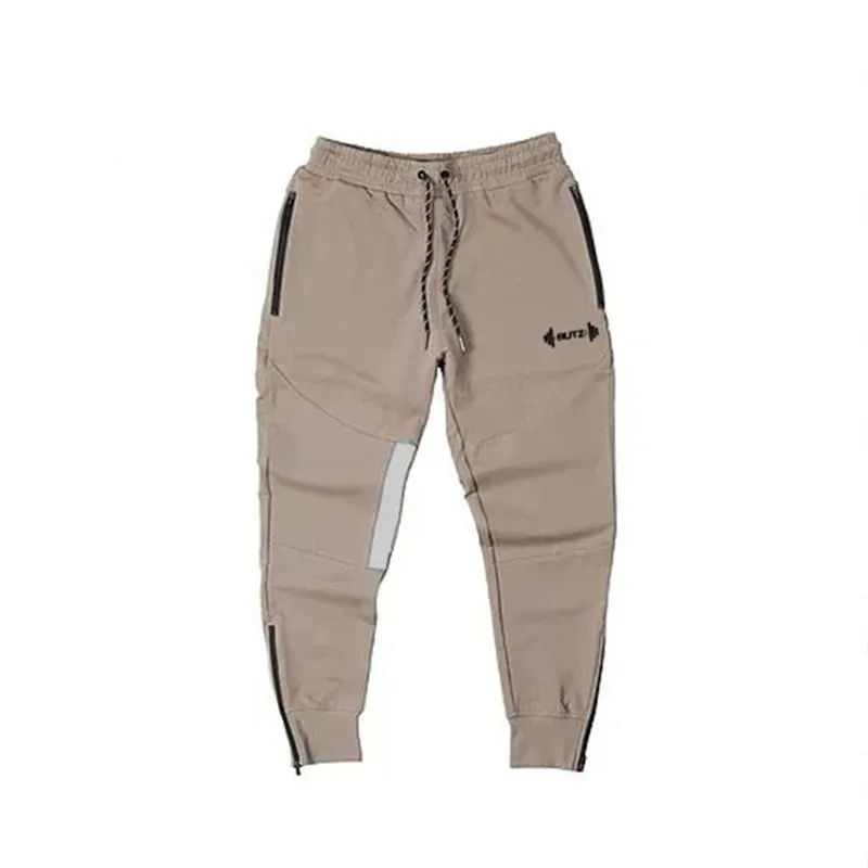 Men's Sweatpants - Gyms Fitness Sports Pants, Bodybuilding Joggers, Workout Trousers, Running Cotton Pencil Pants