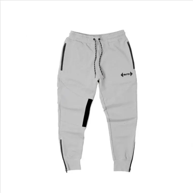 Men's Sweatpants - Gyms Fitness Sports Pants, Bodybuilding Joggers, Workout Trousers, Running Cotton Pencil Pants