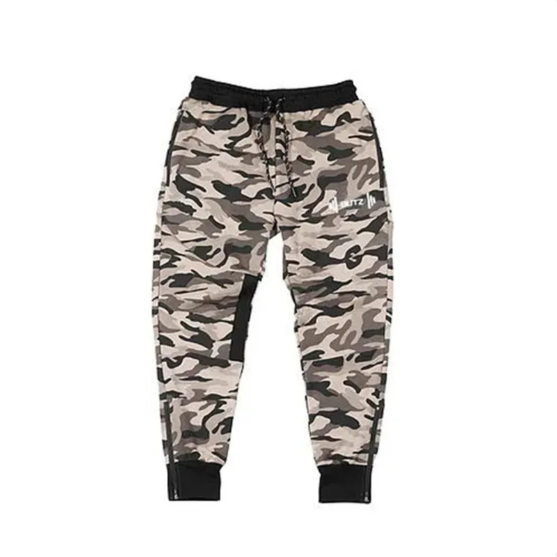 Men's Sweatpants - Gyms Fitness Sports Pants, Bodybuilding Joggers, Workout Trousers, Running Cotton Pencil Pants