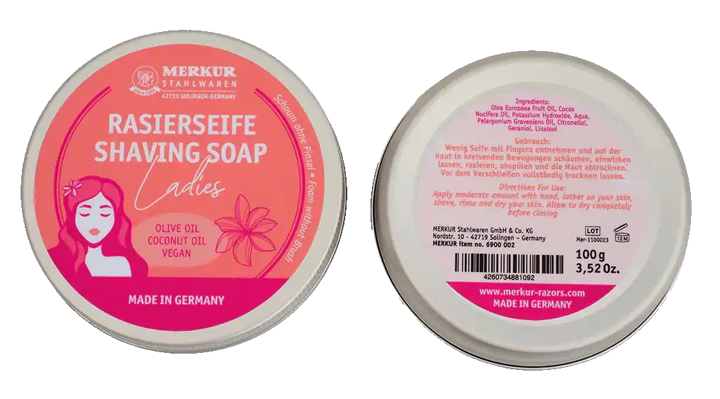 MERKUR 24C Shaving Set for WOMEN