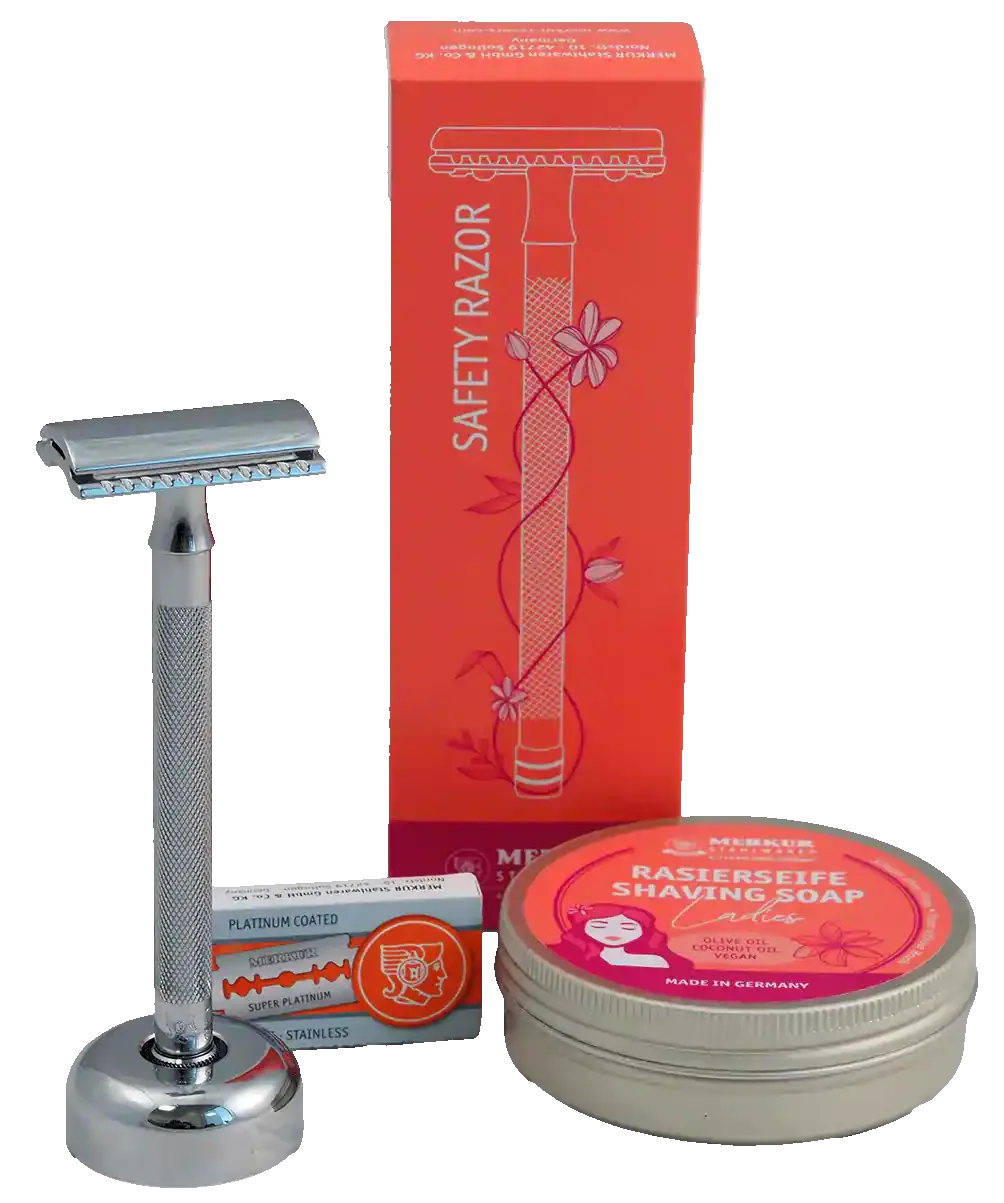 MERKUR 24C Shaving Set for WOMEN