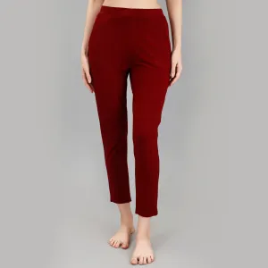 Mid Rise Ankle Length Supersoft Lounge Pants with Pockets