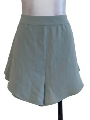 Mint Plain Wide Shorts