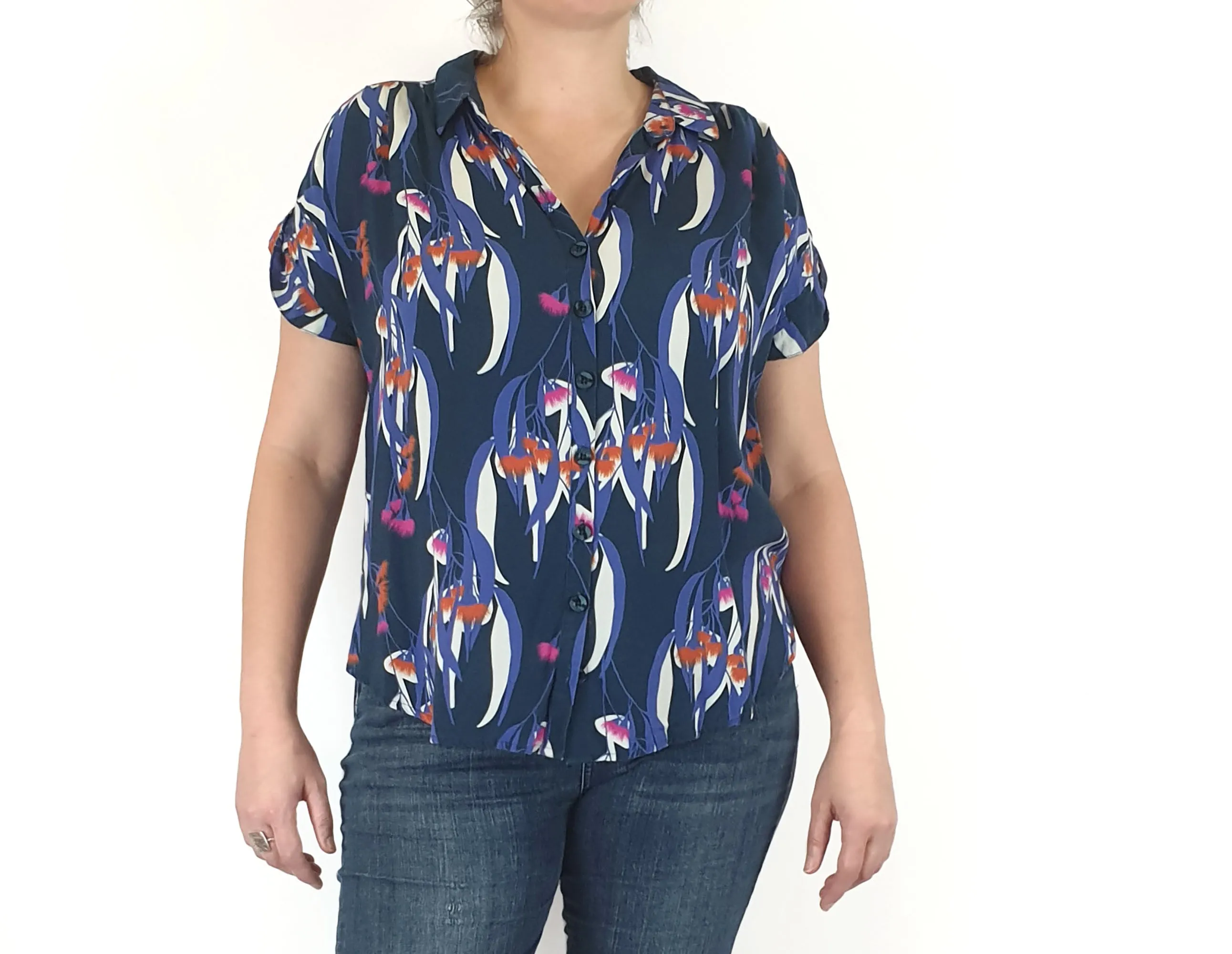 Miranda Murphy gumtree print top size L