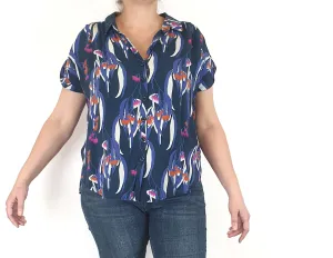 Miranda Murphy gumtree print top size L