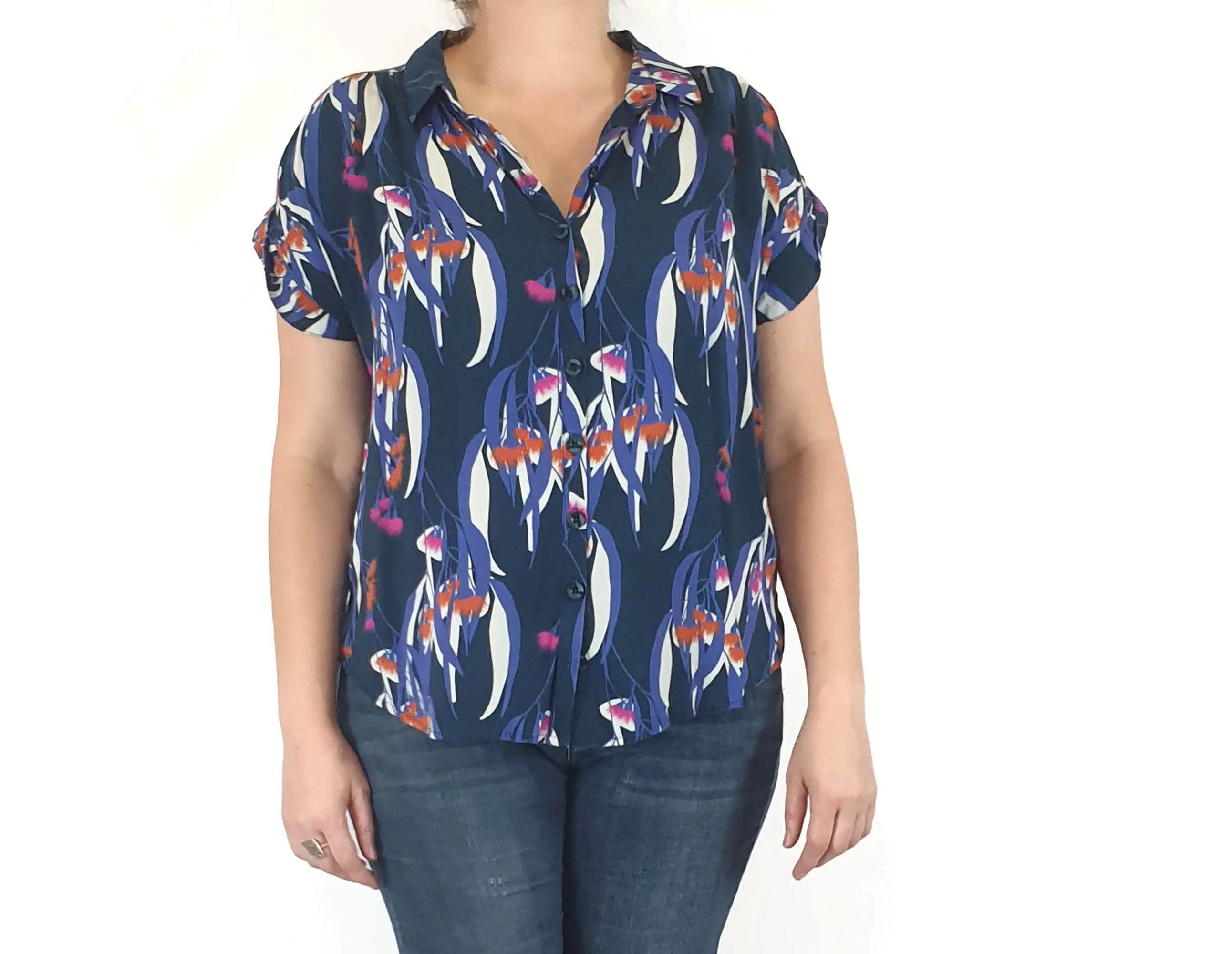 Miranda Murphy gumtree print top size L