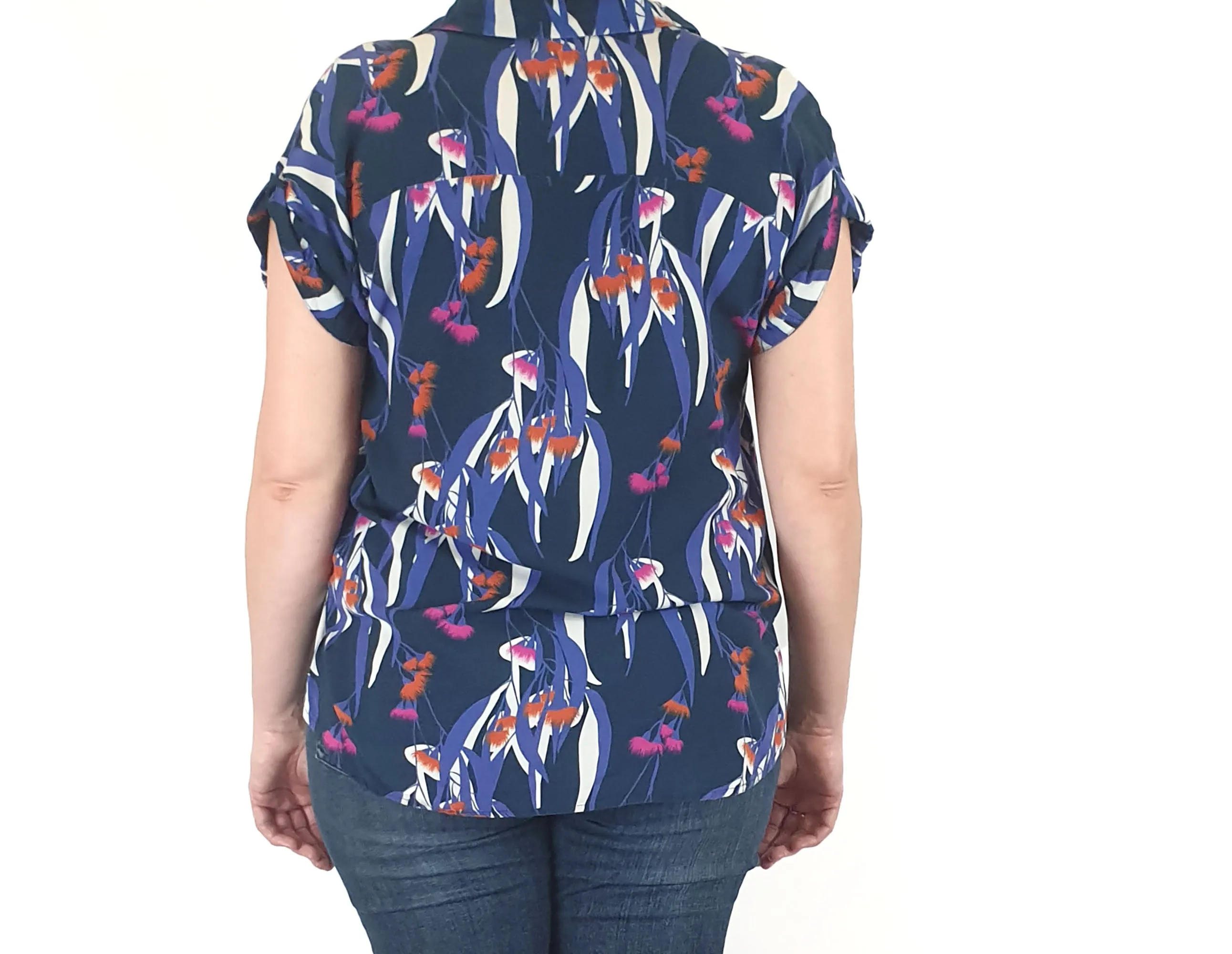 Miranda Murphy gumtree print top size L