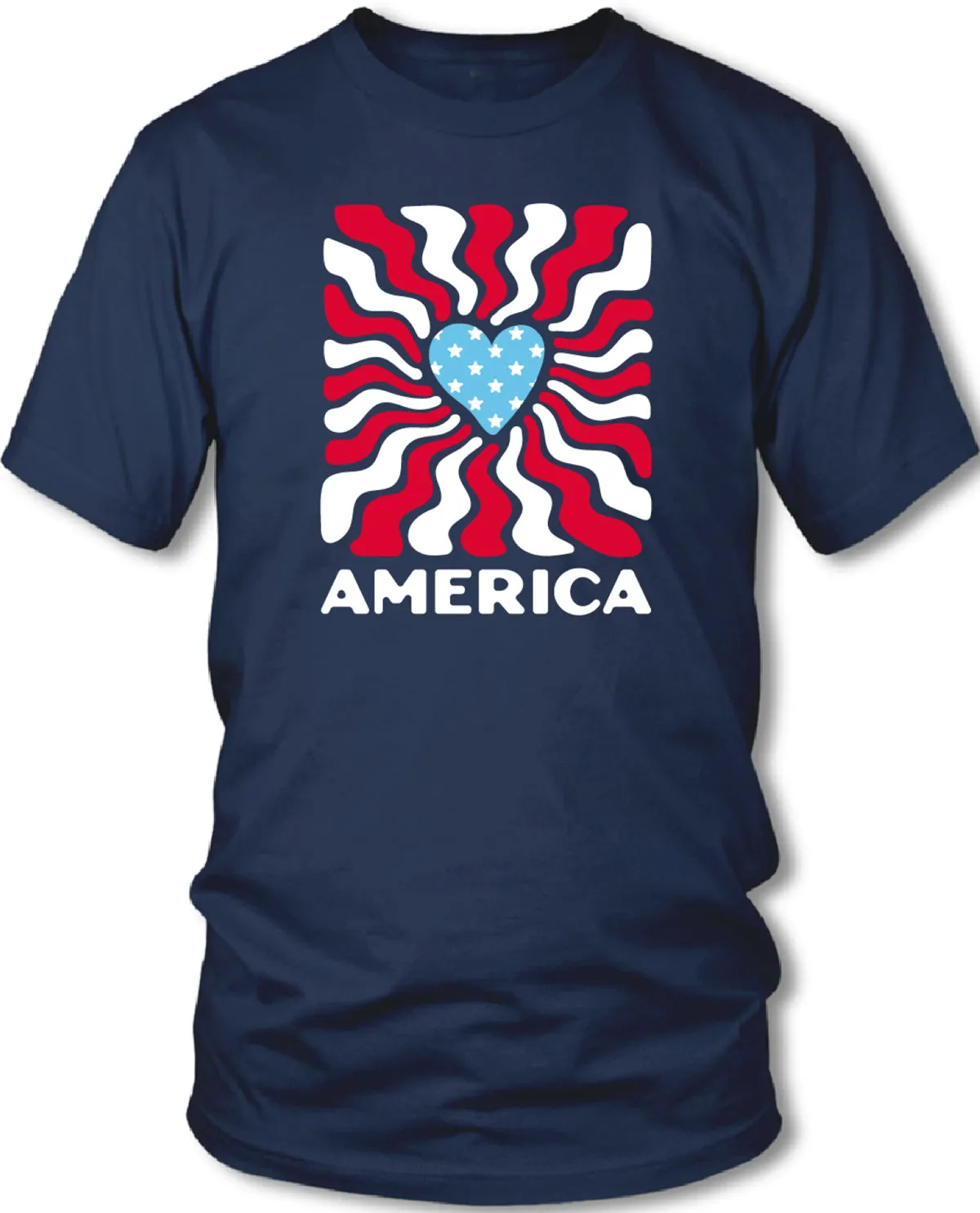 Missy American Sun Short Sleeve Tee