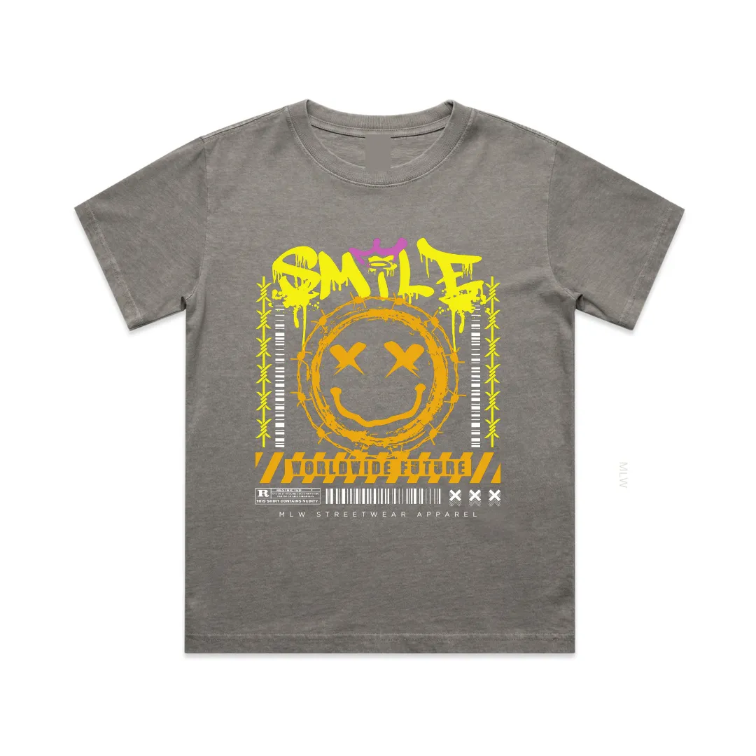 MLW By Design - Smile Oversized Tee