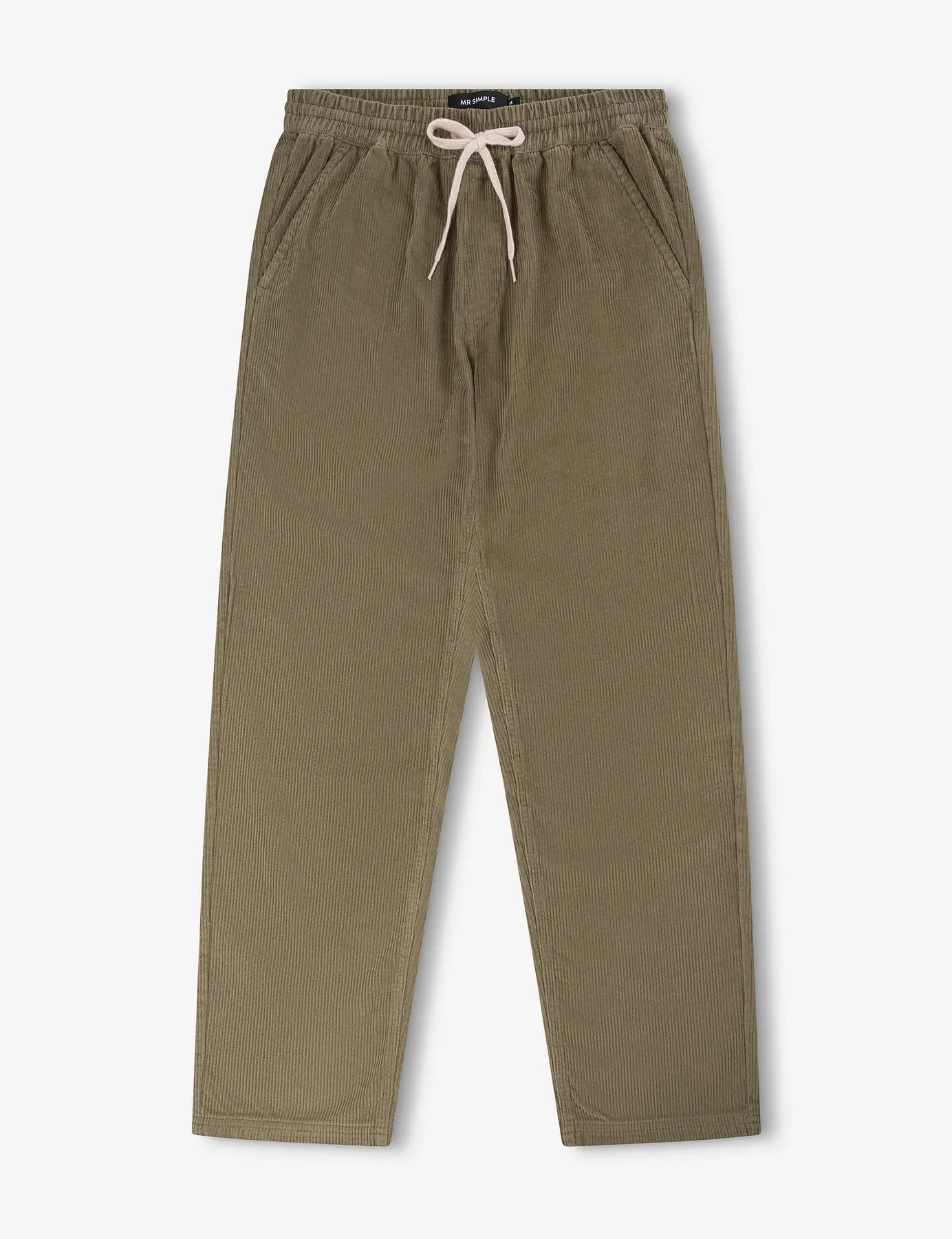 MR SIMPLE- Burbank Cord Pant Army