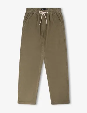 MR SIMPLE- Burbank Cord Pant Army