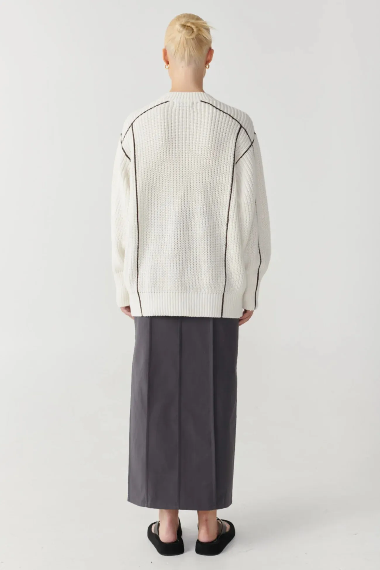 Mylah Crew Jumper White