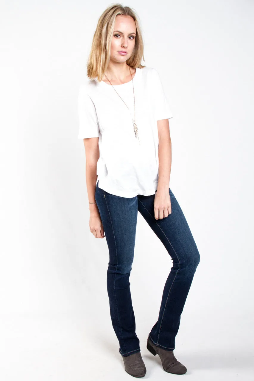 Nanavatee Short Sleeve Side Slit Tee