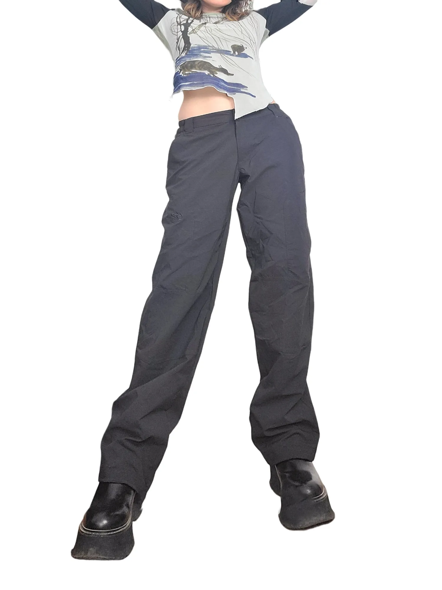 Neutral gorpcore pantalon